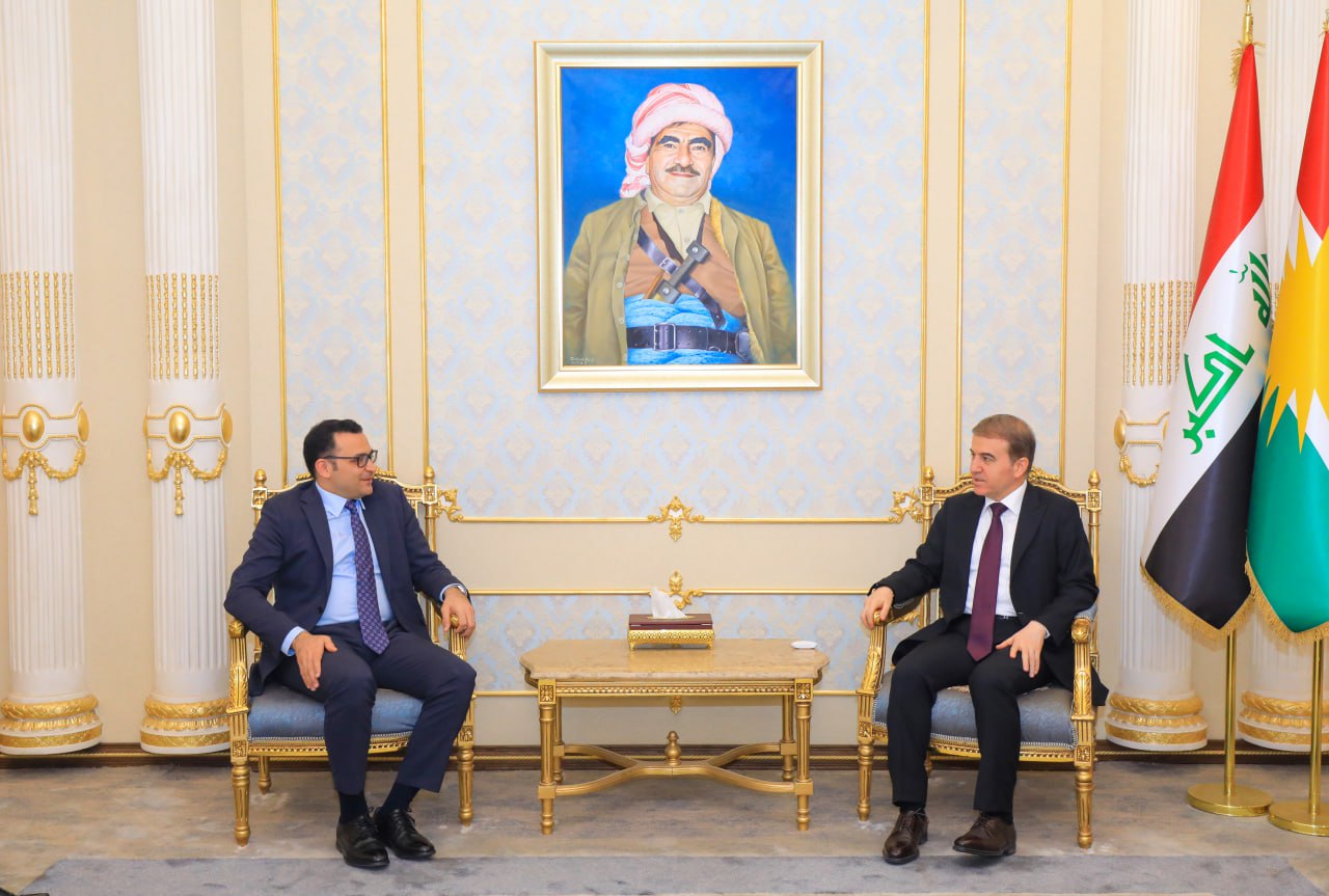 Deputy Speaker Dr. Hemin Hawrami receives Turkey’s Consul General Mr ...